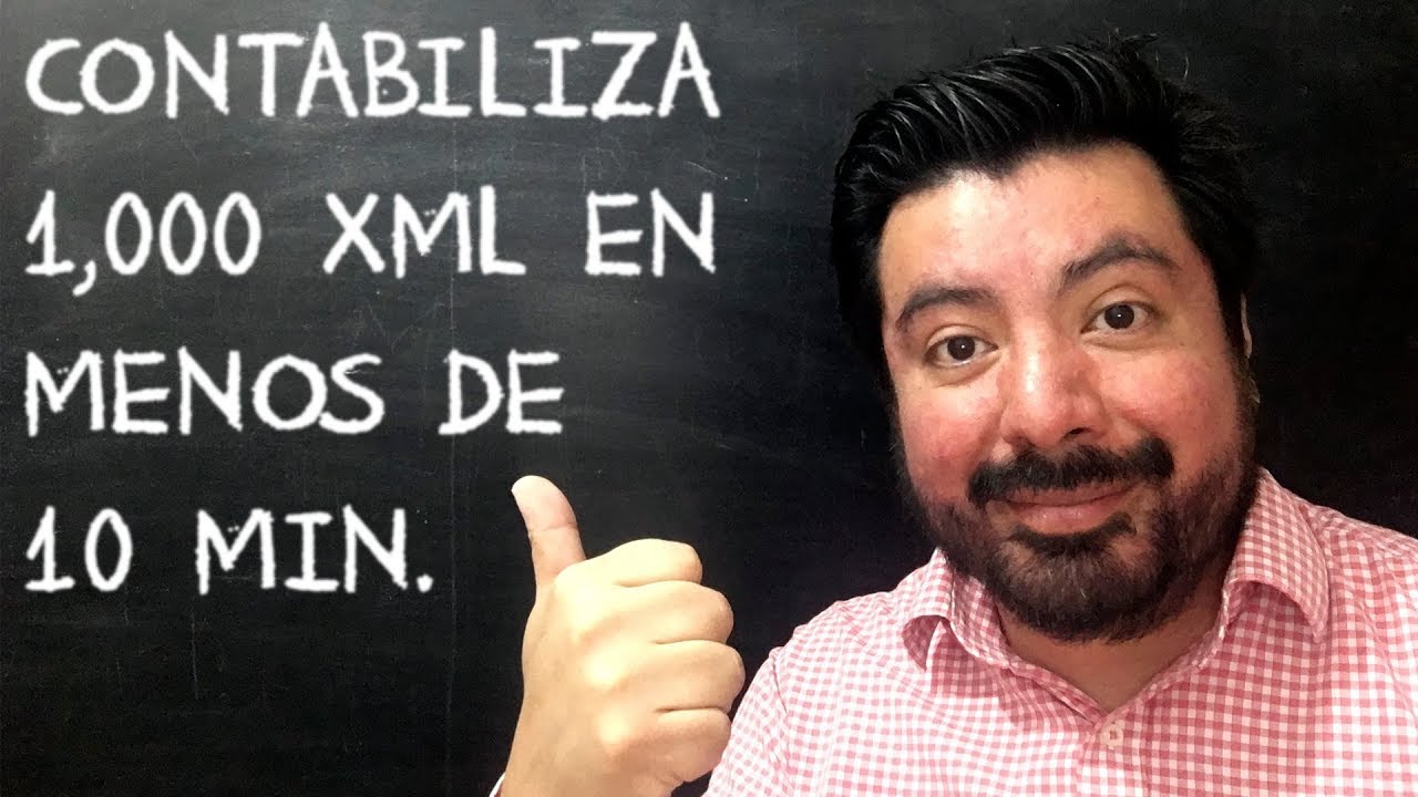 Contabiliza 1000 XML en menos de 10 minutos