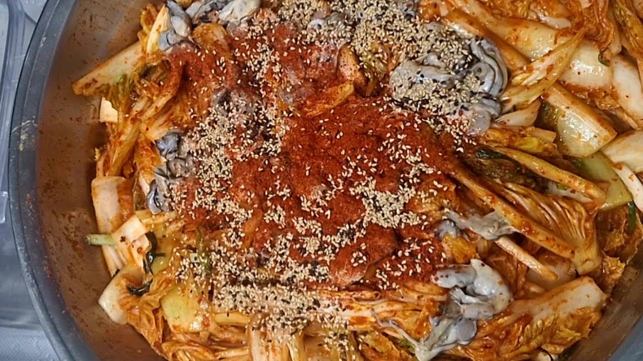 상큼한 생김치 생각날때 이렇게 만들면 밥도독이 됩니다