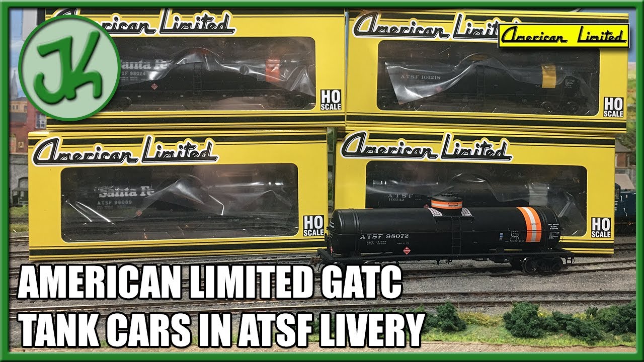 American Limited GATC Tank Cars in ATSF Livery - Unboxing and Review