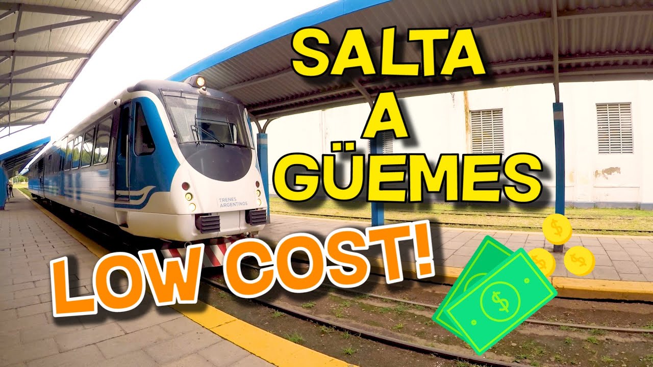 Alto VIAJE en TREN por $15 | Salta-G&uuml;emes ✈ | Norte Argentino 2020