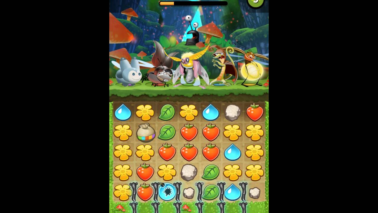 Best fiends level 483 walkthrough ios android gameplay HD