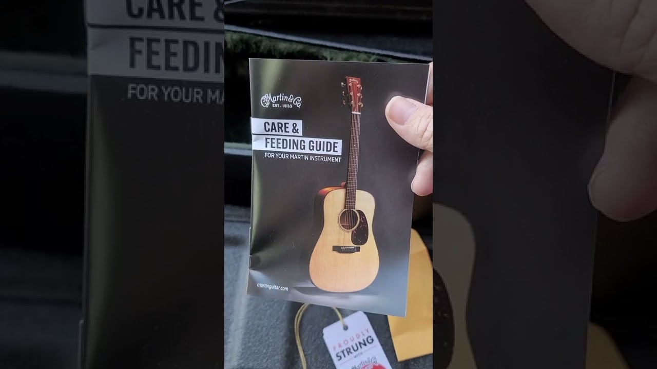 Unboxing 2020 Martin D15M