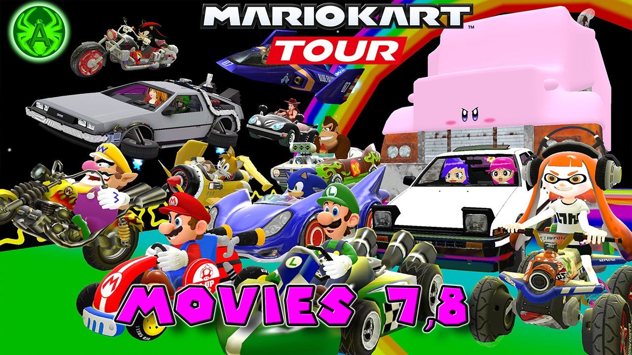 Mario Kart World Tour Compilation Ep 7,8