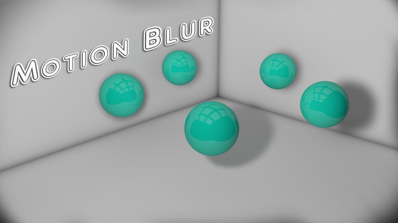 Cinema 4D.Motion Blur(размытость движения)[RU]