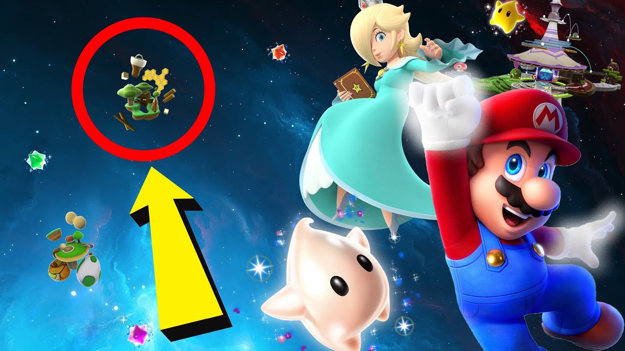 10 SECRETS sur SUPER MARIO GALAXY