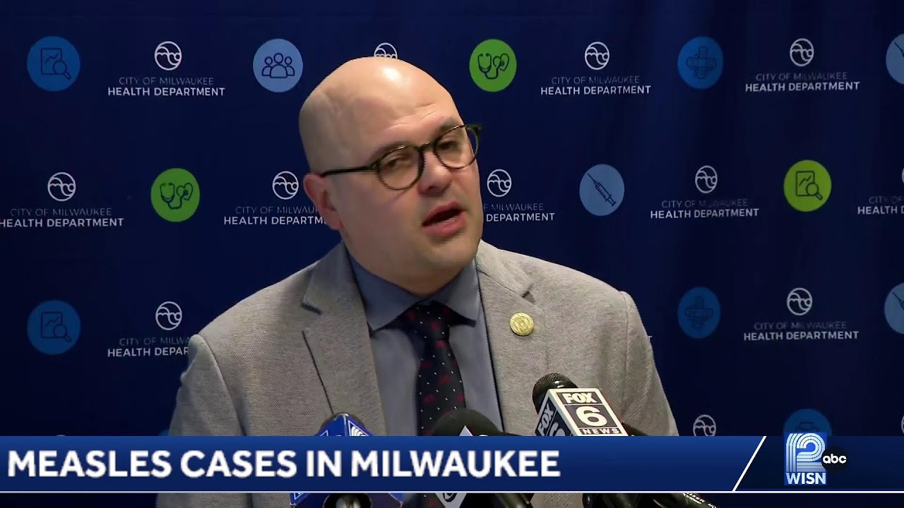 The City of Milwaukee Health Department gives latest update on measles cases in the city
