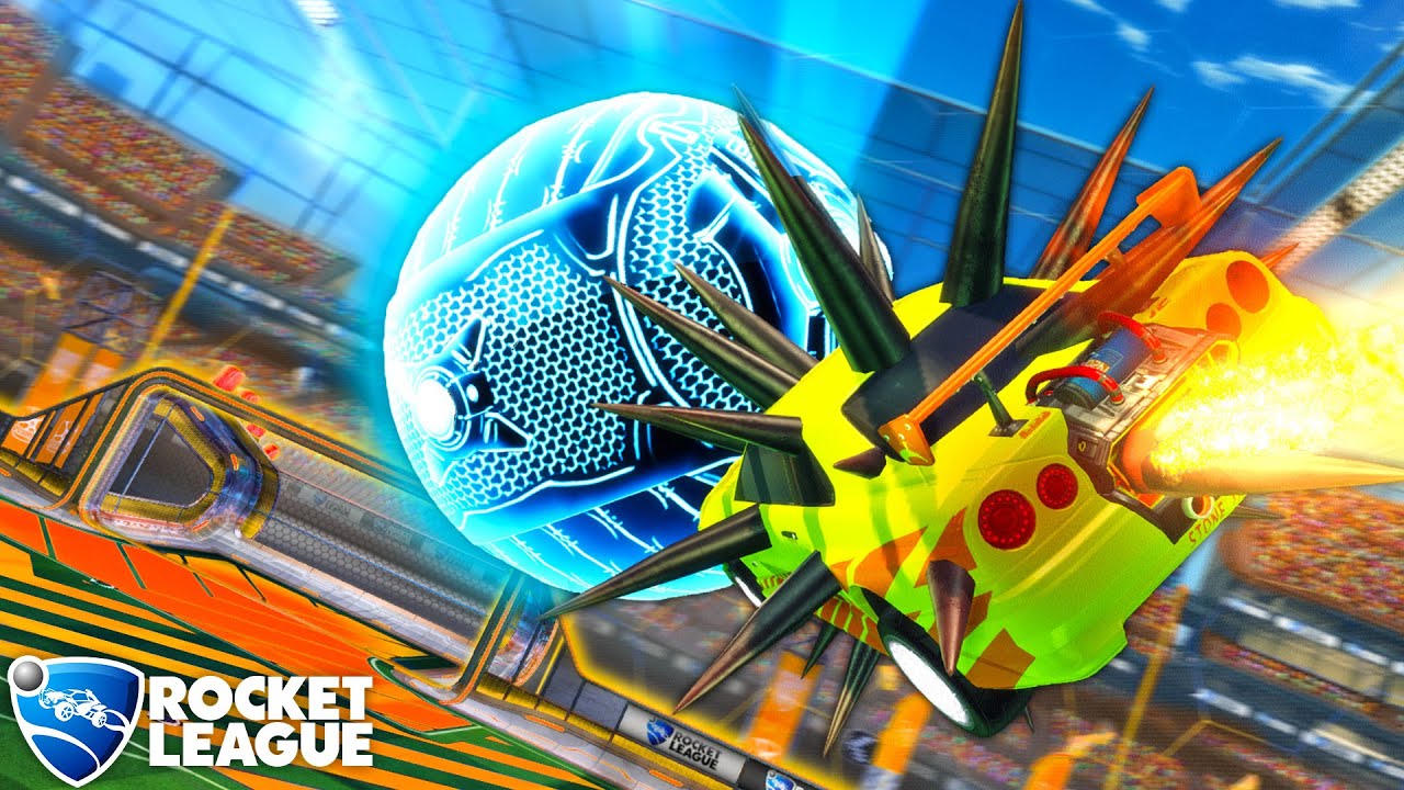 HEATSEEKER + RUMBLE de 1 SEGUNDO NO ROCKET LEAGUE (Quebramos o jogo!)