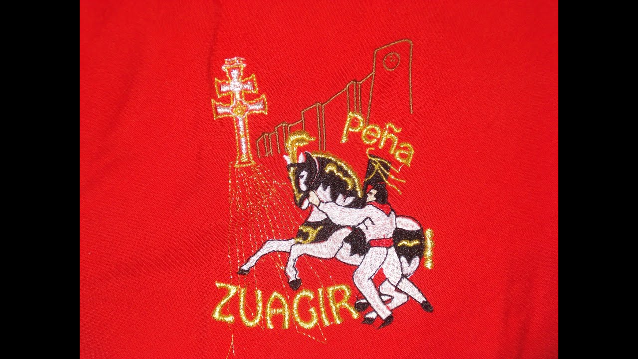 el baile del pañuelo la peña zuagir este año lo vive con el corazon
