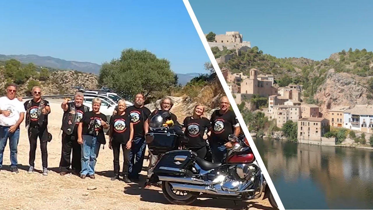 Harley Davidson, Indian Scout, Intruder: Ruta a Miravet