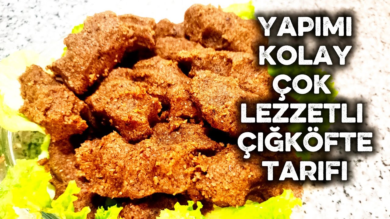 Kolay Çiğ Köfte Tarifi  #food #tarif #kolayyemektarifleri #lezzetli #yemek #köfte 