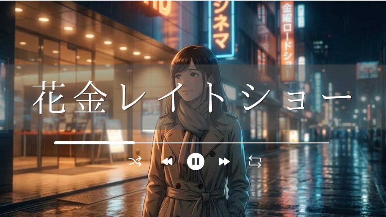 花金レイトショー｜金曜夜、映画館で始まる二人だけの物語――週末の魔法に包まれるラブソング（デート・日常・ときめき）