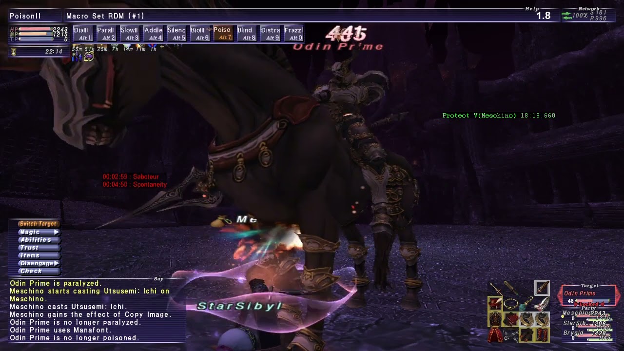 FFXI in 2024 - A Stygian Pact VD RDM solo/w Star Sybil and Brigid