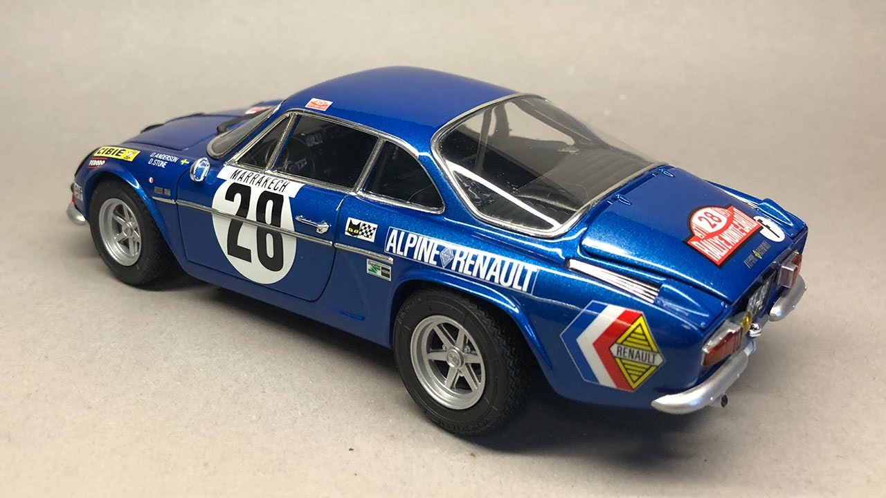 Alpine Renault A110 Monte Carlo 1971 1/24 Tamiya Full Build Step by Step
