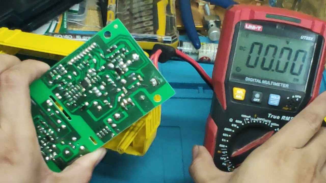 How to repair FOXSUR Smart battery charger part 1