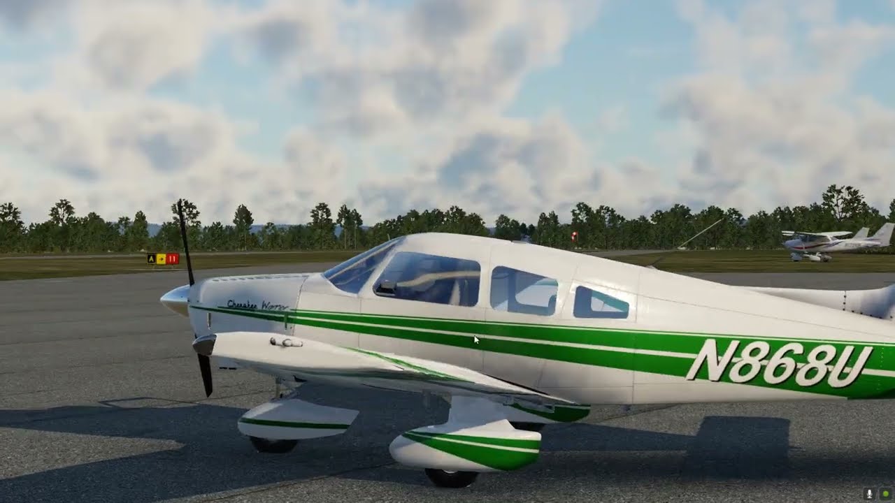 AeroSphere Simulations Piper Warrior X-Plane 12 full flight