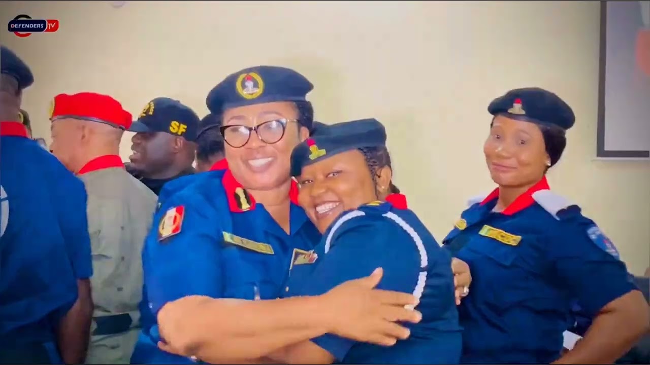 DECORATION OF NEWLY PROMOTED NSCDC PERSONNEL