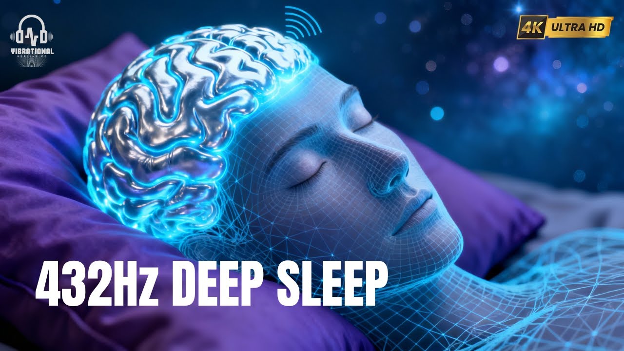 432Hz Deep Sleep Instantly 😴 Relax Your Nervous System | Healing Music for Stress & Anxiety Relief