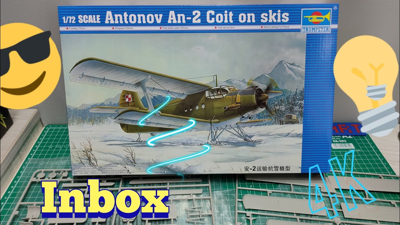 Antonov An-2 Trumpeter 1:72 inbox 4k