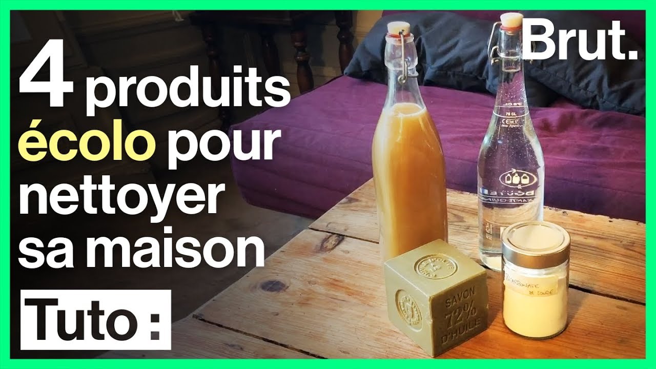 Tuto : 4 produits écolo pour nettoyer sa maison