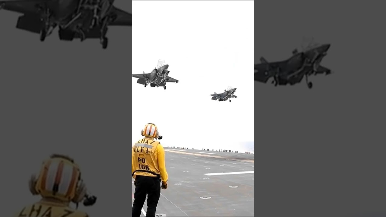 F-35B in action