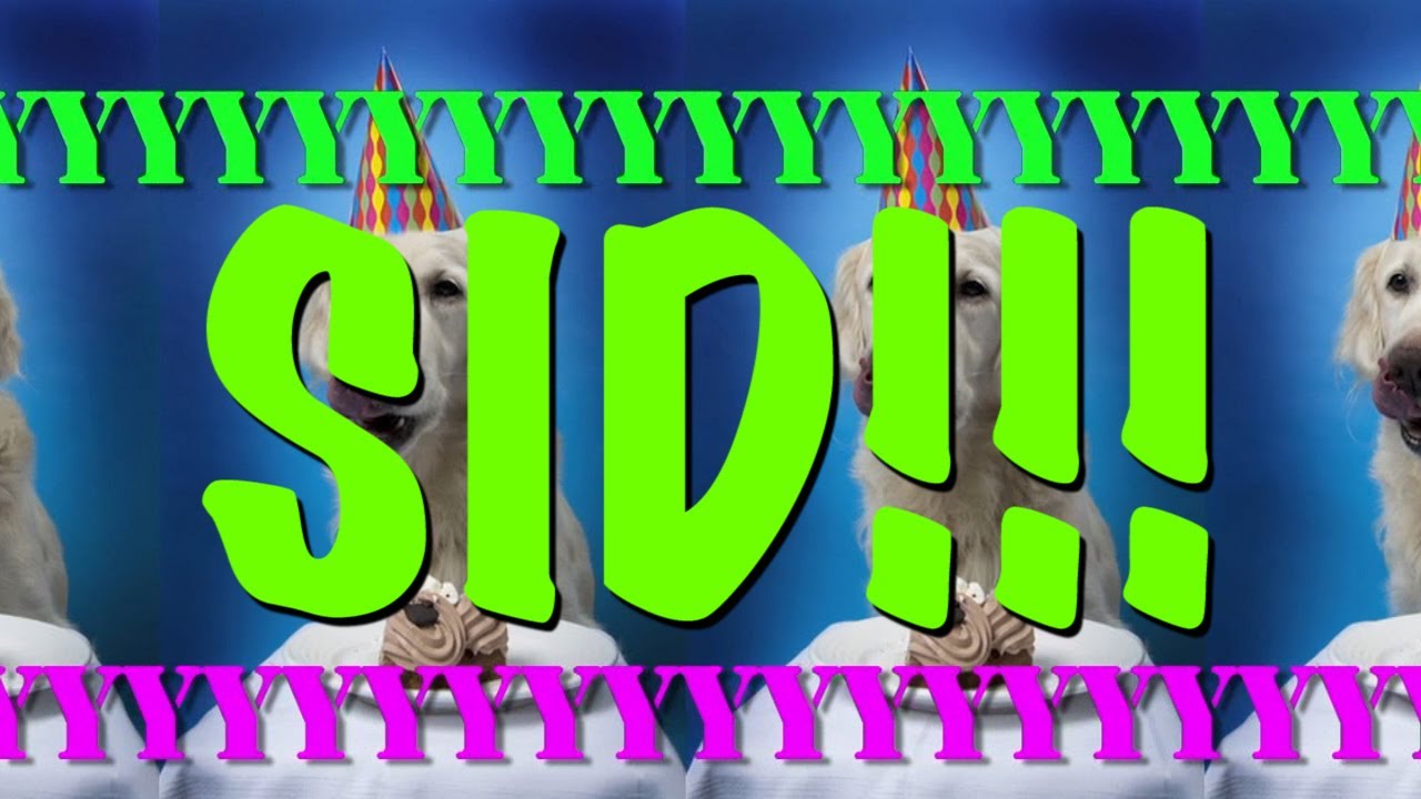 HAPPY BIRTHDAY SID! - EPIC Happy Birthday Song