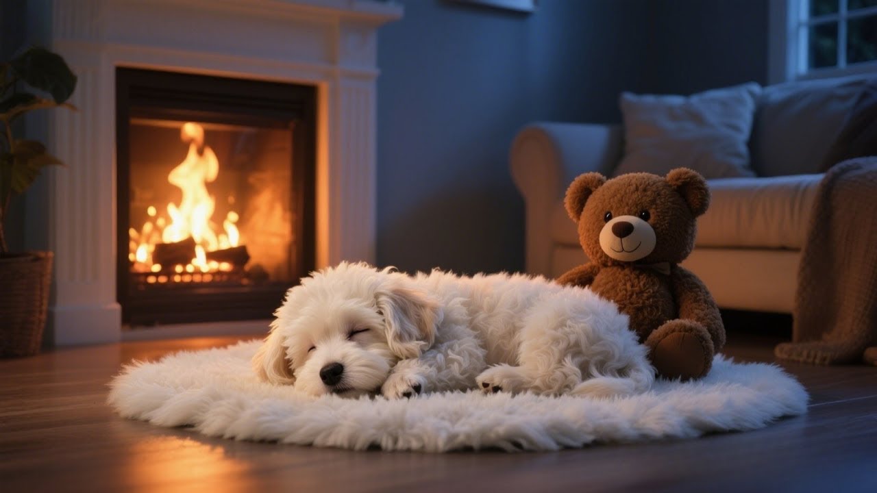 Deep sleep music for dogs🐶Anti-anxiety music for dogs🐶Music help your dog sleep after 30minutes