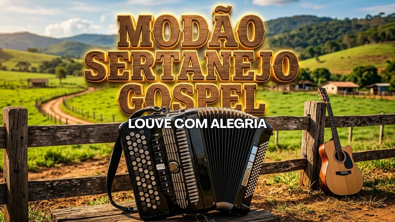 ⚡ MOD&Atilde;O GOSPEL RAIZ | Sertanejo que alegra o cora&ccedil;&atilde;o!🔥