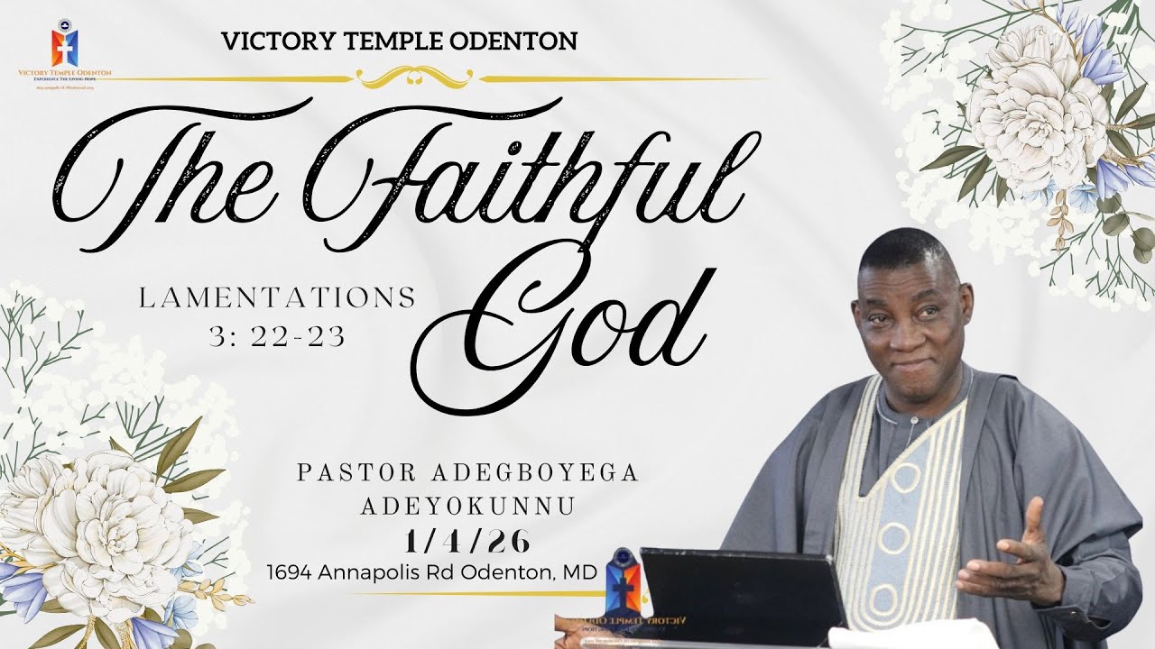 First Thanksgiving Sunday Service January 4, 2026