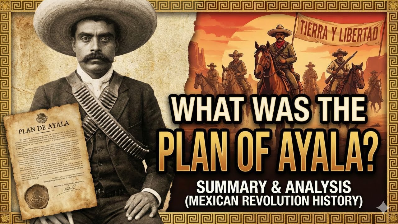 What Was the Plan of Ayala? Summary & Analysis (Mexican Revolution History)