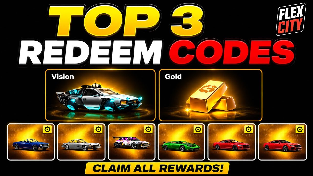 FLEX CITY TOP 3 REDEEM CODES!