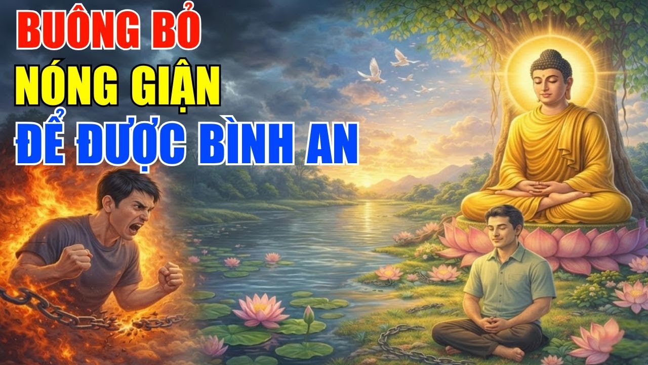 Buông Bỏ Để Bình An Lời Phật Dạy Giúp Vượt Qua Nóng Giận Tìm Lại Tĩnh Lặng Nội Tâm|An Lạc Đời Thường