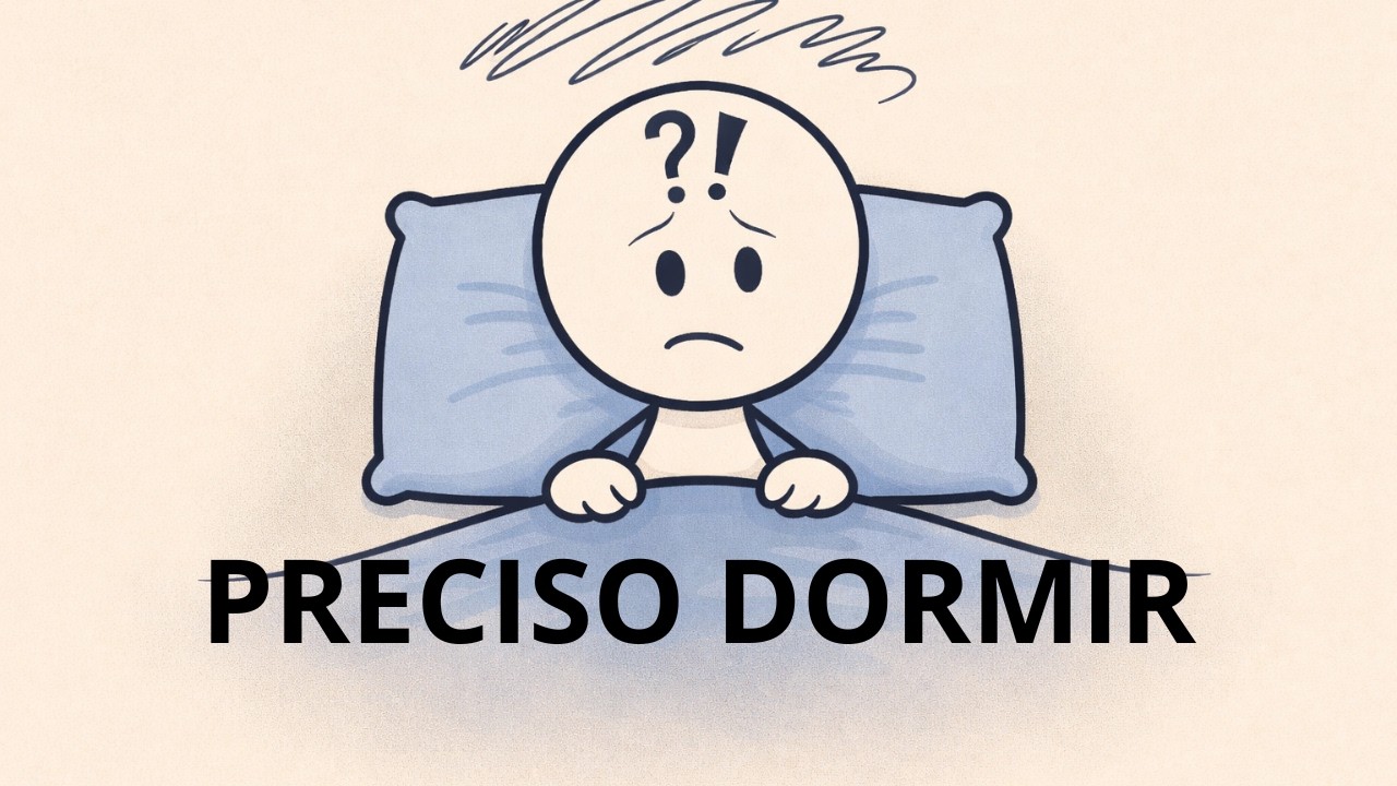 Por que sua mente acelera exatamente quando você tenta DORMIR