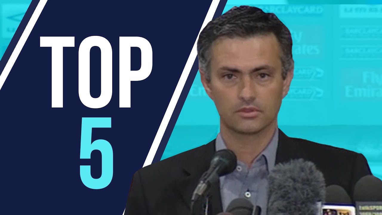 Top 5 | Jose Mourinho Chelsea Media Moments