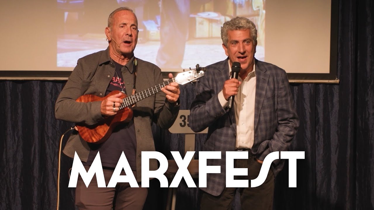 Andy Marx and Frank Ferrante at Marxfest