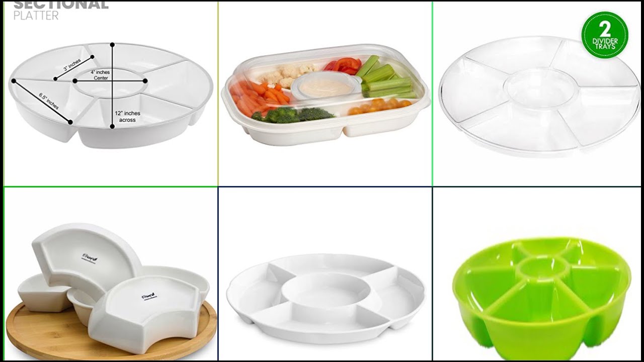 Top 10 Divided Serving Trays, Platters and Dishes You Can Buy  July 2022