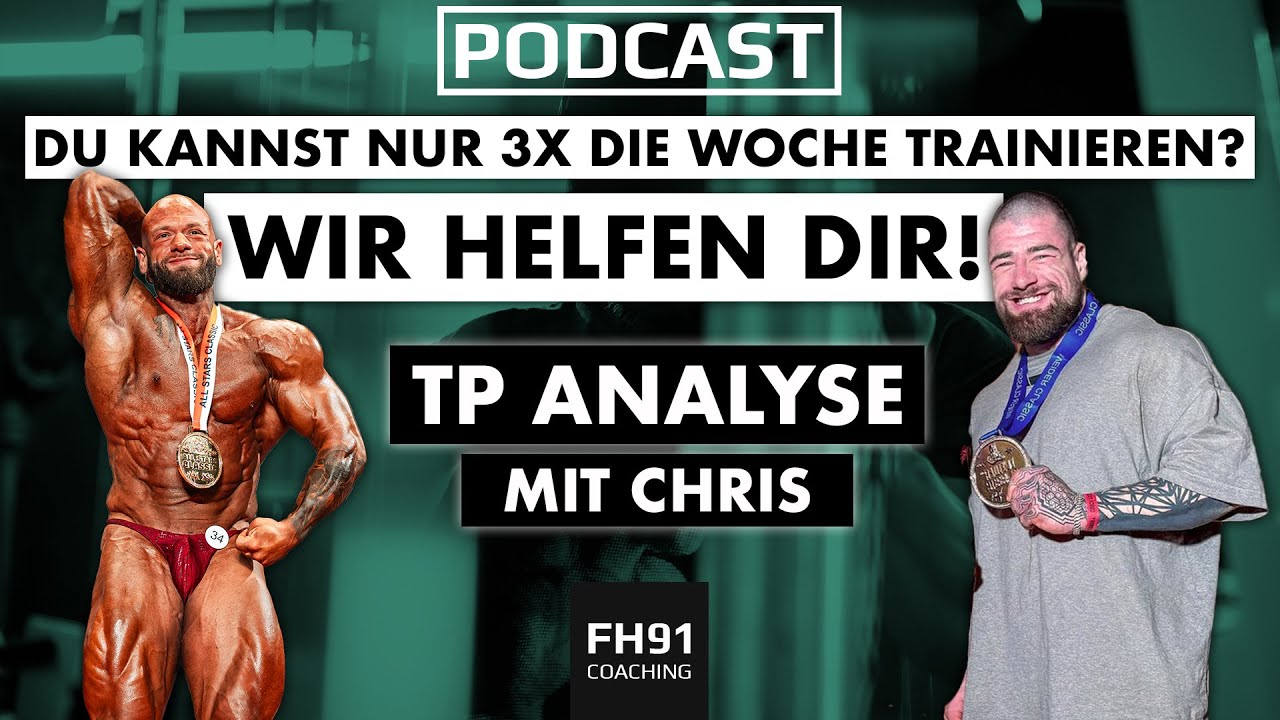 Maximaler Muskelaufbau mit 3-4x Training 🦾 Wenig Zeit fürs Gym? Wir helfen dir! Mit @ChristianKuess