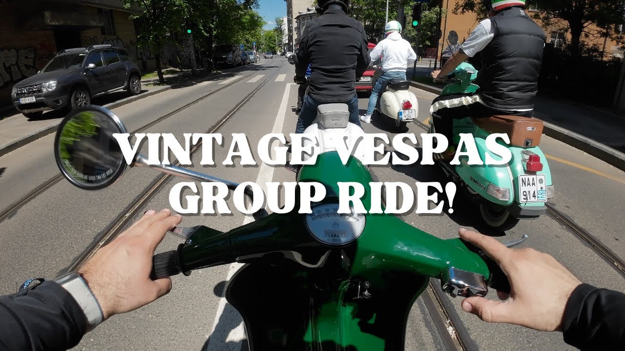 CLASSIC VESPA GROUP RIDE (PART 1)
