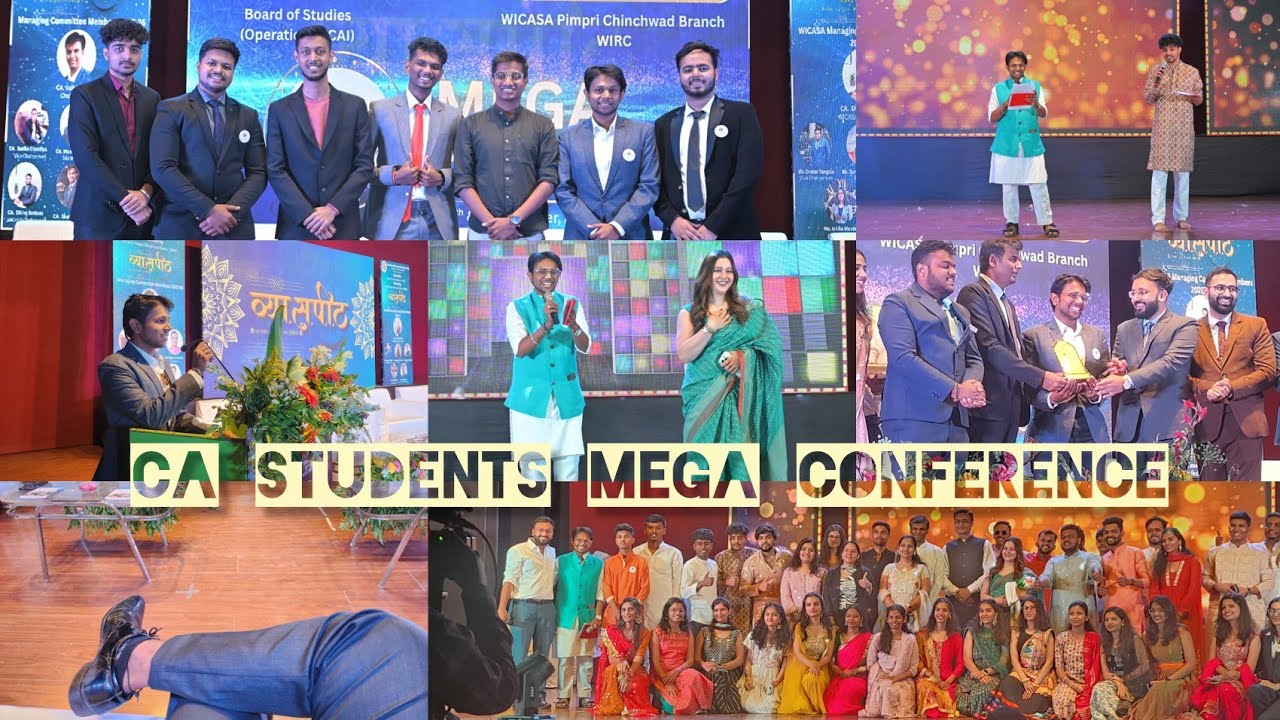CA Students’ Mega Conference Vlog | Backstage, MOC & Full Experience 🎤📚✨  