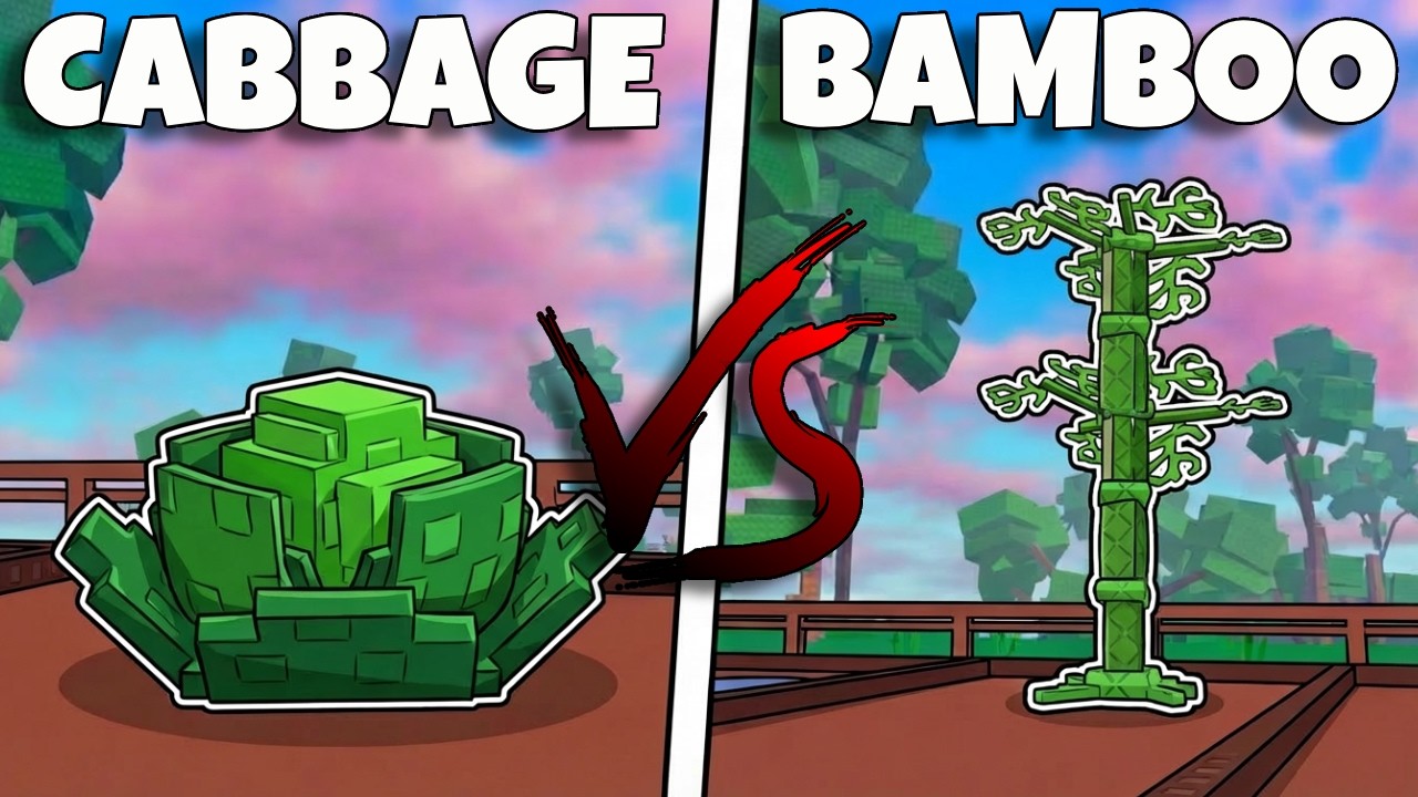 Cabbage VS Bamboo - Which Plant is BETTER In Garden Horizons! (Roblox)