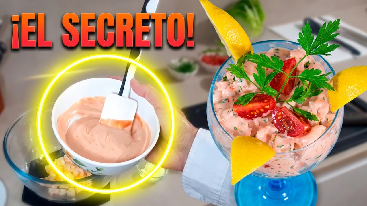 coctel de gambas facil
