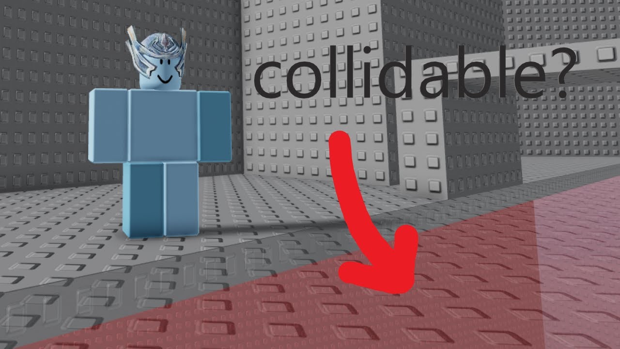 how to test if a transparent part is collidable [JToH]