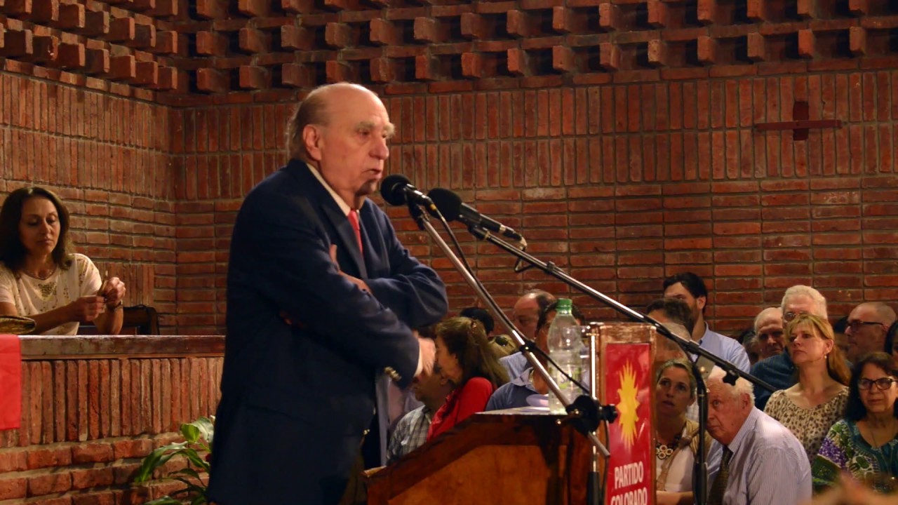 Dr. Julio María Sanguinetti - Homenaje a Jorge Batlle