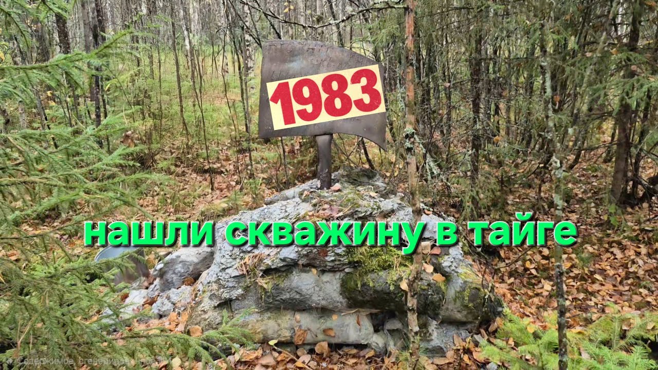 Нашли скважину в тайге