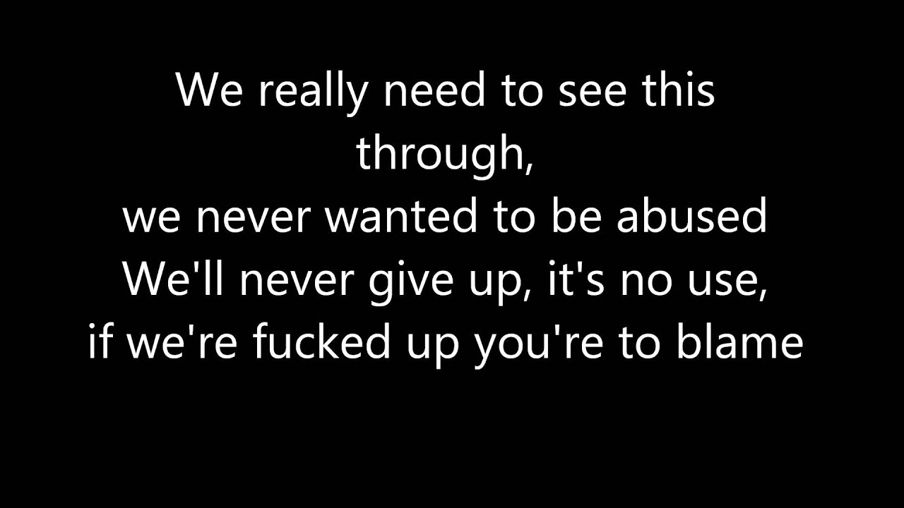 Blink 182 - Anthem Part II - LYRICS