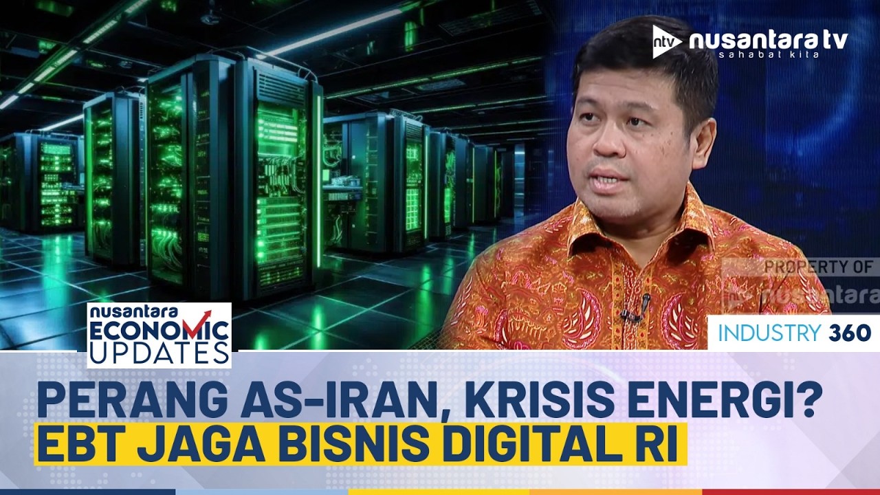 [FULL] Konflik AS–Iran Picu Krisis Energi, Pertamina: EBT Bisa Jaga Keberlanjutan Bisnis Data Center