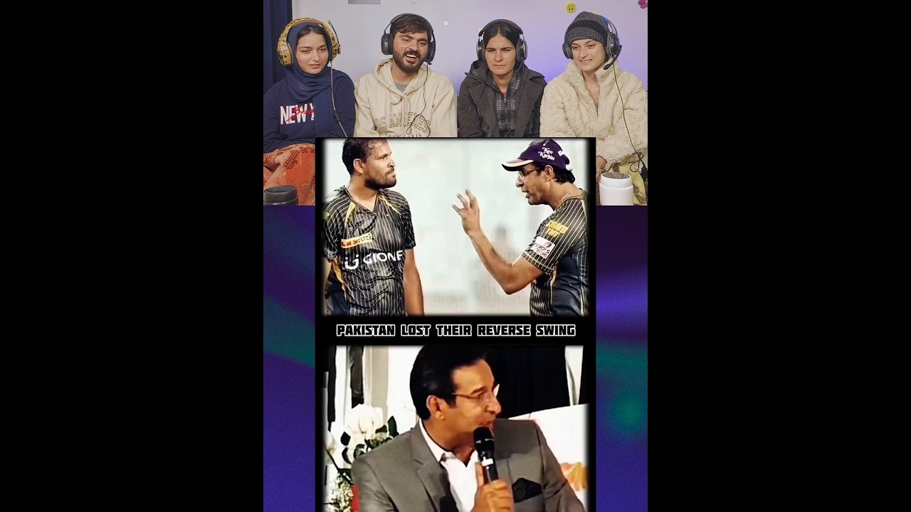 Wasim Akram Tells Reality of Reverse Swings #wasimakram ,#cricket #attitude #reactpro #reaction