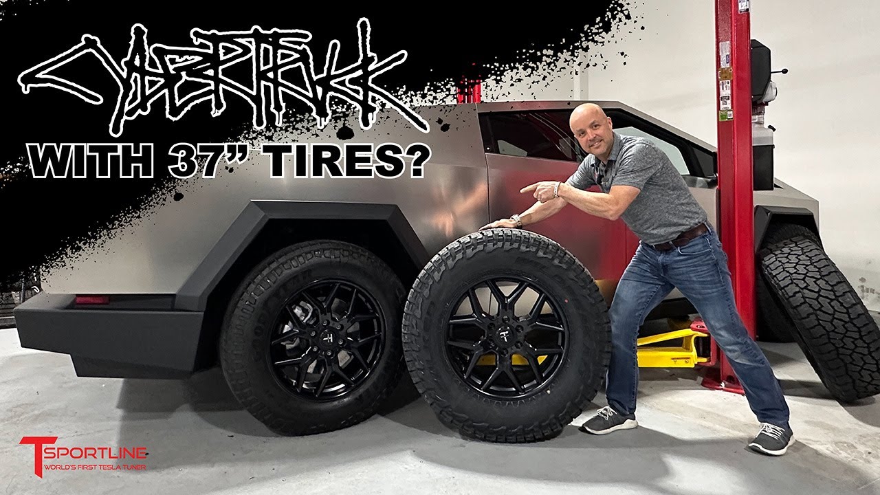 Will 37” Tires Fit on Cybertruck? Tesla Cybertruck Dissection & Inspection Continues! - Part 4