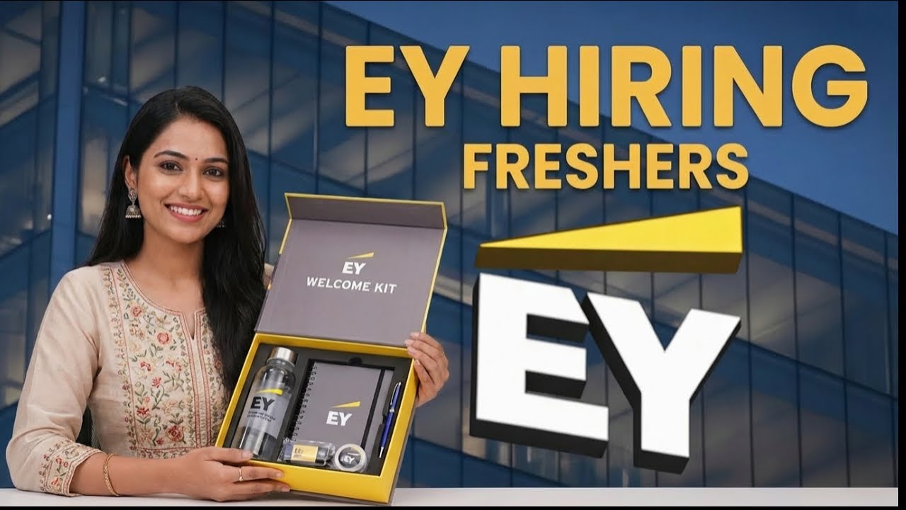 EY Hiring Freshers & Interns | Free Course with Certificate | Any Graduate Can Apply | Apply Now