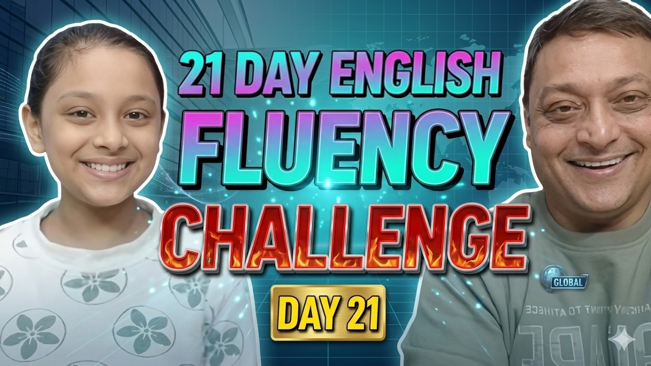 Master English Fluency: 21-Day Speaking & Communication Challenge