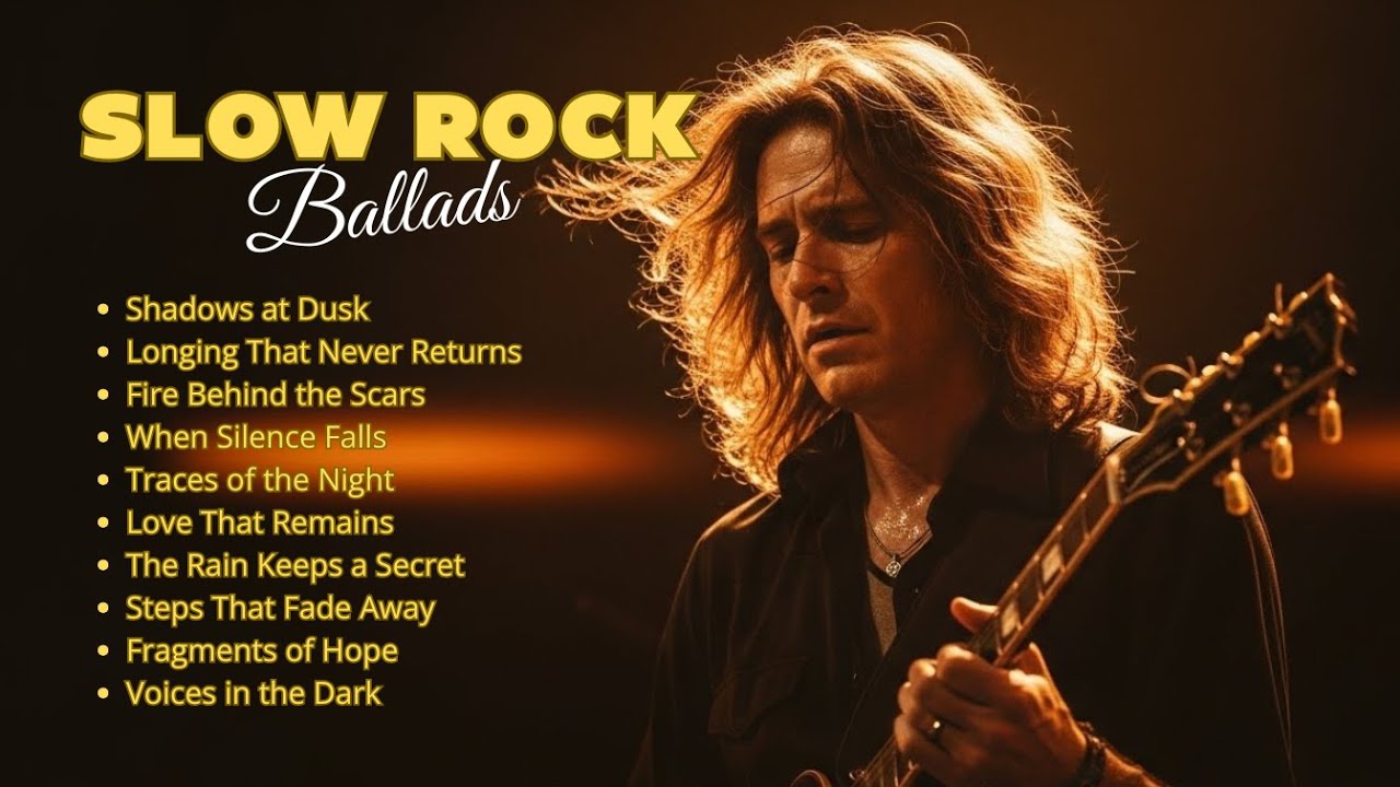 ⚡ Slow Rock Ballads 90s | Timeless Rock Songs Full of Memories ⚡